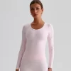 Wholesale Long Sleeve T Shirts custom workout clothing bulk workout shirts wholesale yoga apparel