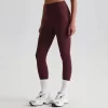 Athletic Clothing Manufacturer Private Label No Front Seam Yoga Pants high quality leggings wholesale custom made workout clothes