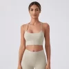 Personalized Sports Bra Y Back Spaghetti Workout Yoga Top yoga clothing manufacturers athletic apparel manufacturers custom sports bra