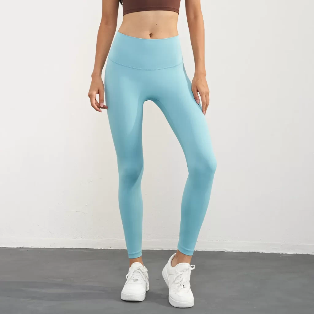 Wholesale Leggings Suppliers Yoga Workout Leggings No Front Seam wholesale yoga leggings custom athletic apparel manufacturers sports apparel manufacturers