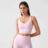 Womens Longline Sports Bra Medium Support Yoga Bras design your own workout clothes sports clothes manufacturer