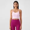 Longline Yoga Tank Top Fitness Bra Workout Camisole Crop Tops personalized sports bra sportswear clothing manufacturer
