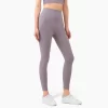 Wholesale Leggings Suppliers Yoga Workout Leggings No Front Seam wholesale yoga leggings custom athletic apparel manufacturers sports apparel manufacturers