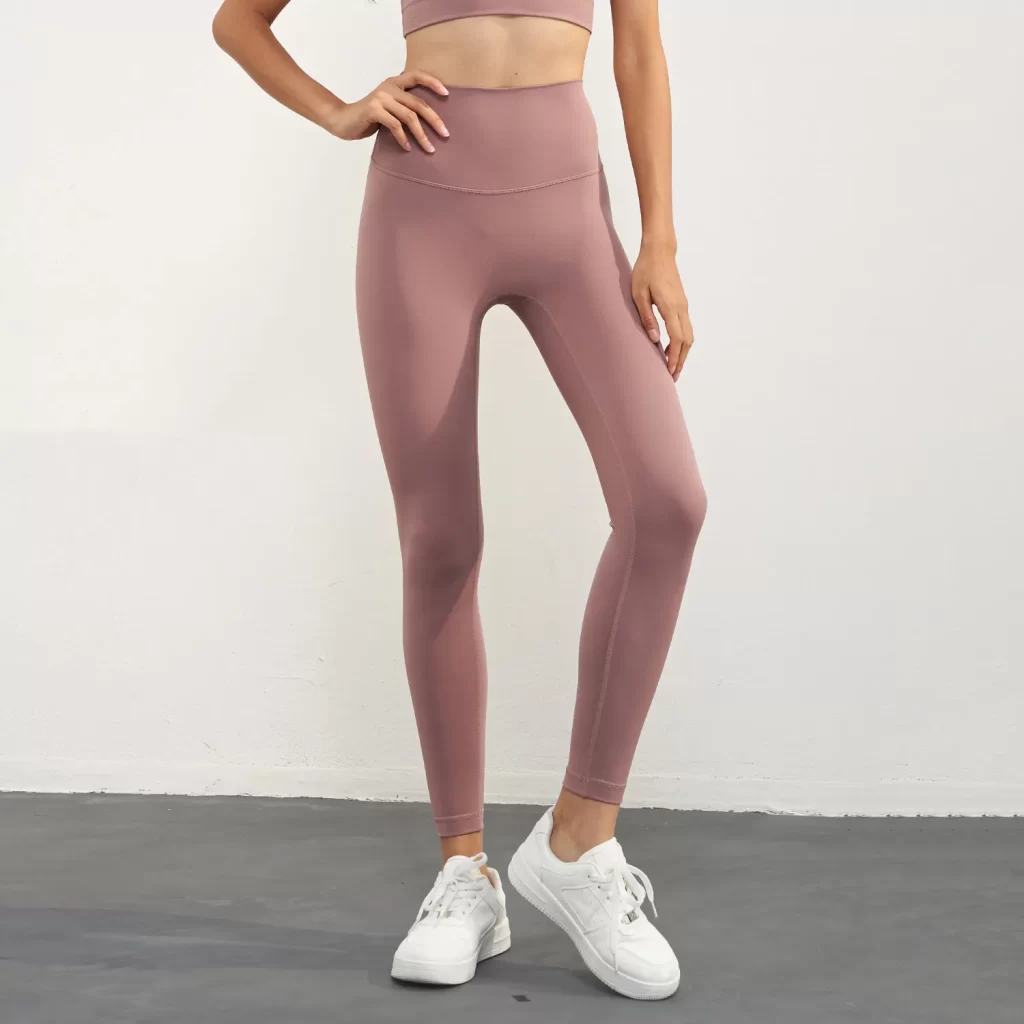 Wholesale Leggings Suppliers Yoga Workout Leggings No Front Seam wholesale yoga leggings custom athletic apparel manufacturers sports apparel manufacturers