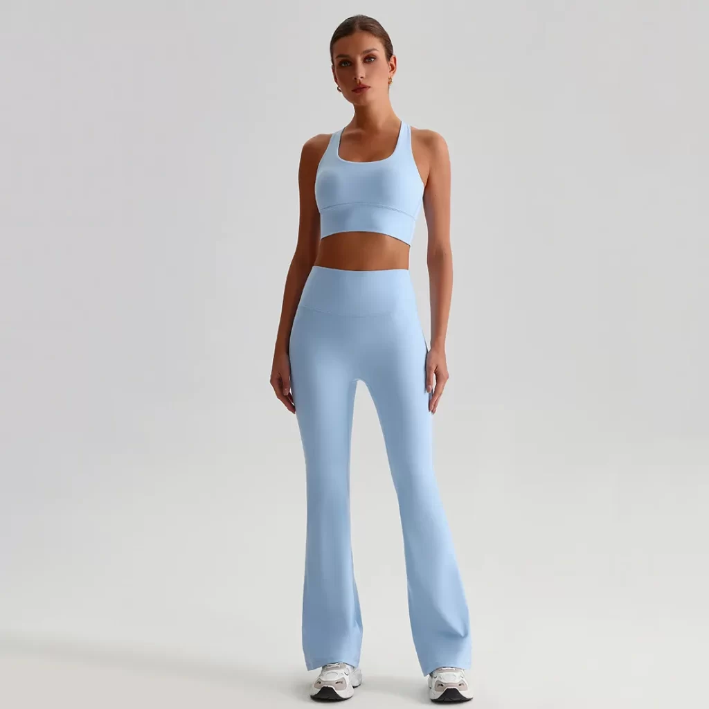 Athletic Clothing Manufacturer Medium Support Padded Workout Crop Tank Top wholesale active wear custom sports bra