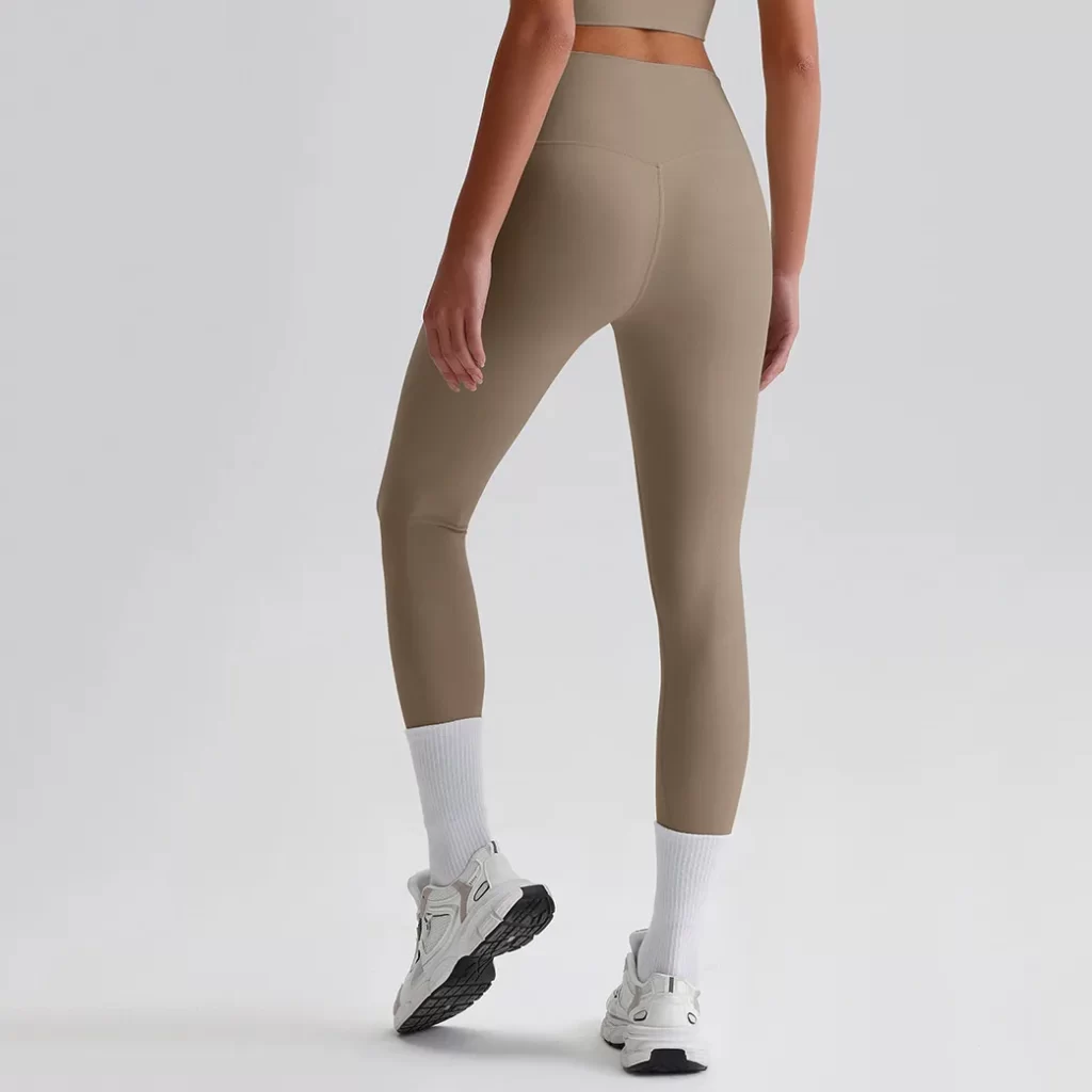 Athletic Clothing Manufacturer Private Label No Front Seam Yoga Pants high quality leggings wholesale custom made workout clothes