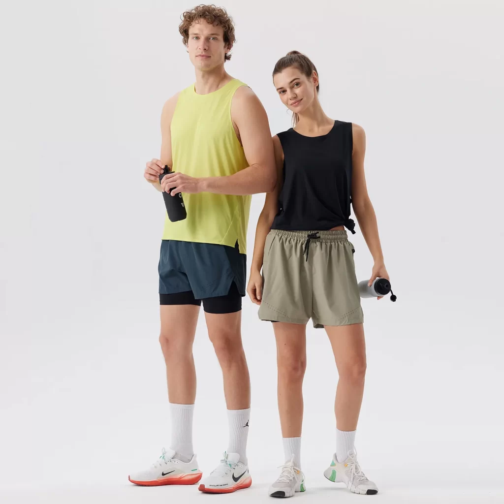 Workout Tank Tops Men's Sleeveless Athletic Shirts Gym Clothing Manufacturers