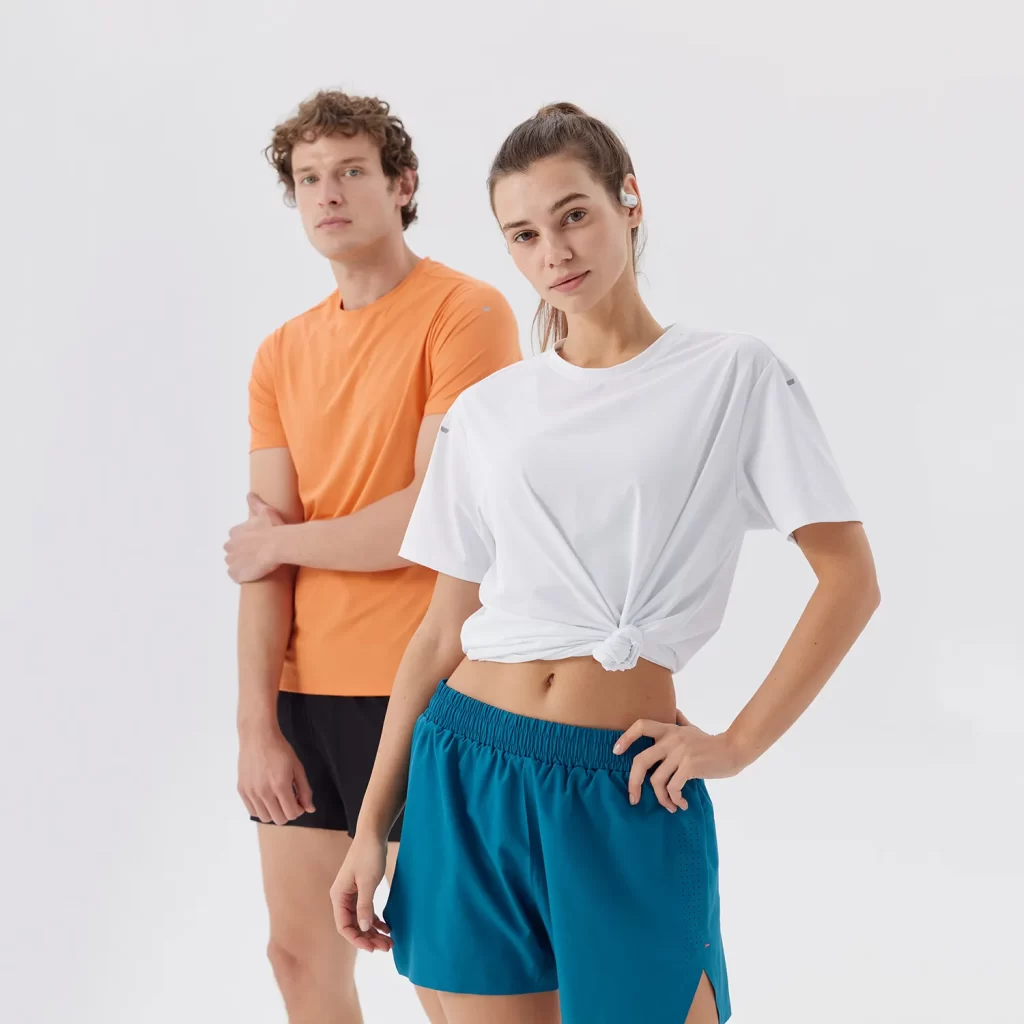 Custom Athletic T Shirts Men's Workout T Shirts for Outdoor Activities