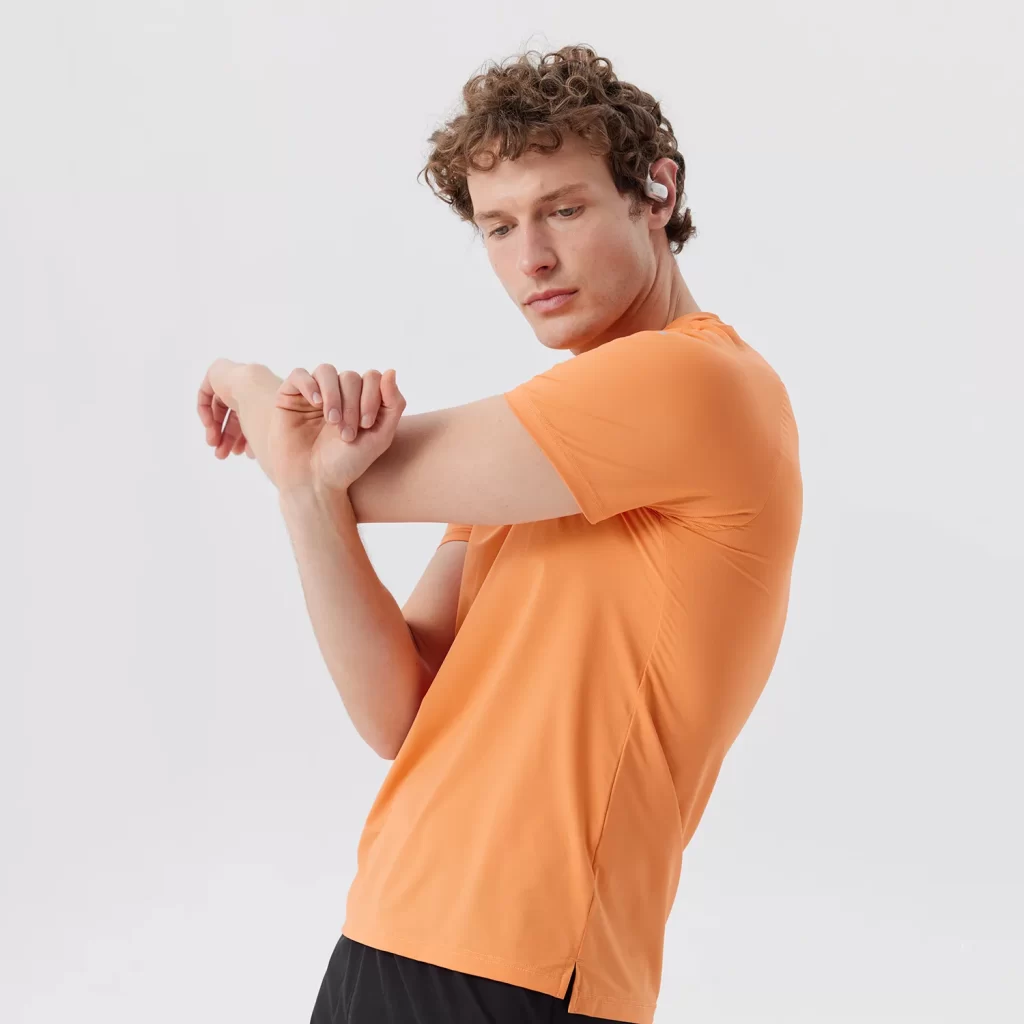 Custom Athletic T Shirts Men's Workout T Shirts for Outdoor Activities