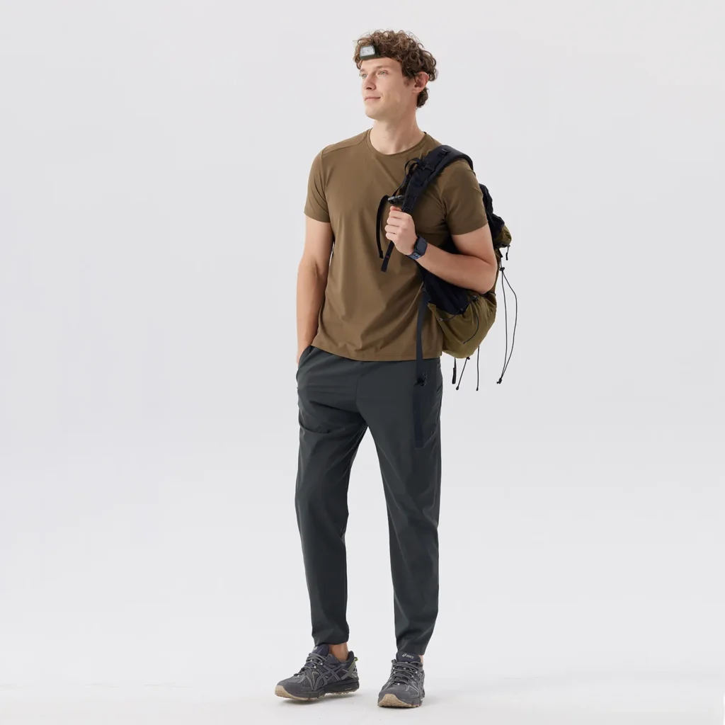 Athletic Wear Manufacturers Elastic Waist Hiking Track Golf Joggers Pants