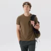 Custom Men's Workout T Shirts Quick Dry Running Short Sleeve Shirts