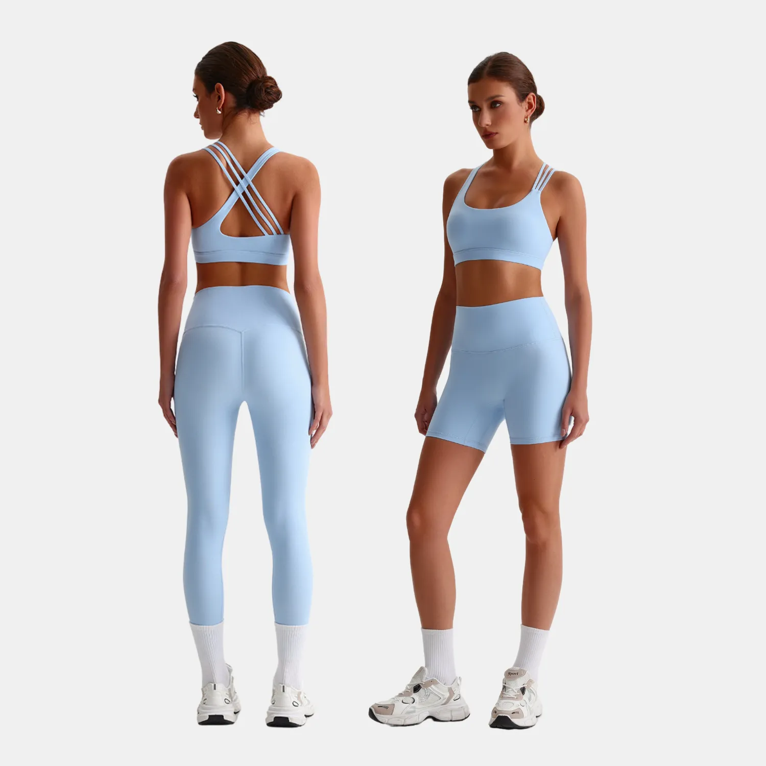 FlexiBloom Yoga Collection Summer Yoga Wear Custom Active Wear custom activewear services
