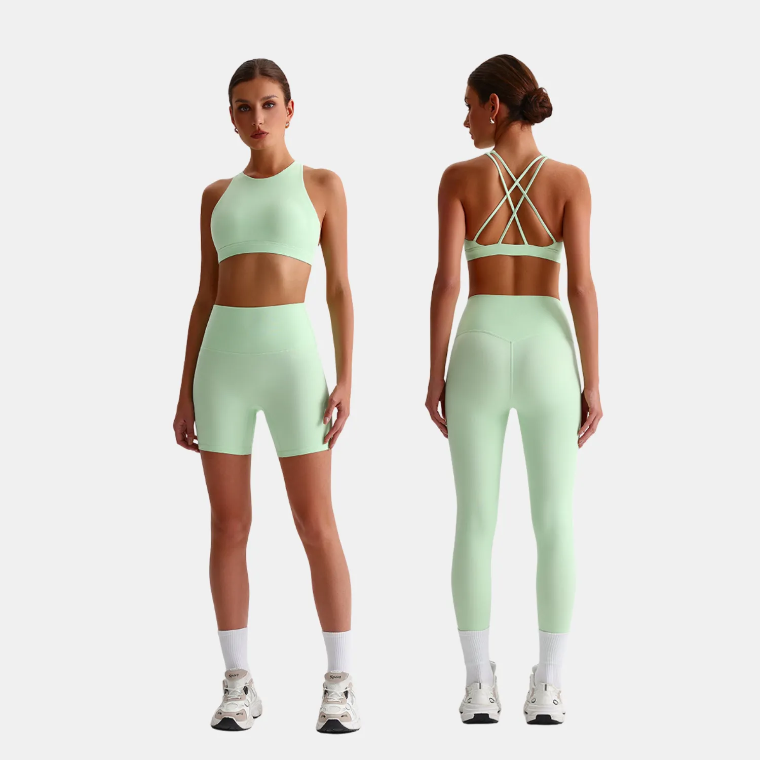 FlexiBloom Yoga Collection Summer Yoga Wear Custom Fitness Apparel Sports Apparel Manufacturers