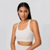 Activewear Manufacturer Medium Support Criss Cross Athletic Yoga Top