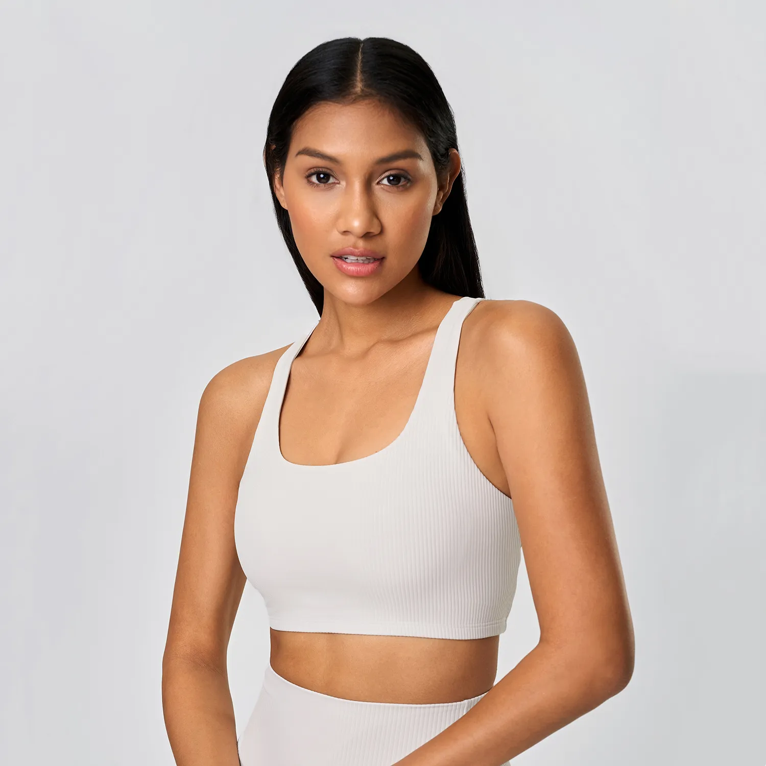 Activewear Manufacturer Medium Support Criss Cross Athletic Yoga Top
