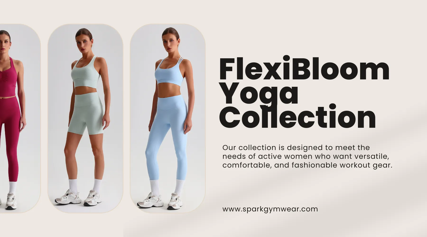 FlexiBloom Yoga Collection Custom Activewear for Summer Style and Performance