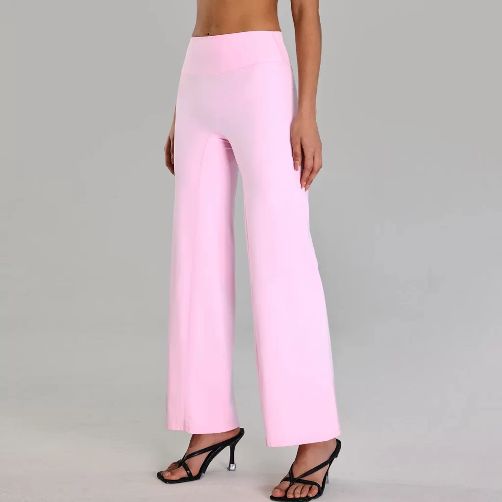Wholesale Sports Clothing Spark Gym Women Wide Leg Pants wholesale active wear private label fitness apparel manufacturers
