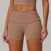 Recycled Fabric Fitness Clothes Bulk Athletic Shorts Wholesale Booty Shorts