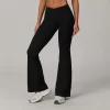 Yoga Pants Suppliers Crossover High Waisted Fitness Flare Pants Sports Apparel Manufacturers Best of Yga Pants Wholesale Fit