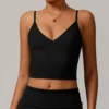Custom Qorkout Clothing Sportswear Manufacturer Spaghetti Straps Yoga Tank Tops slimming fitness wear gym wear tank top