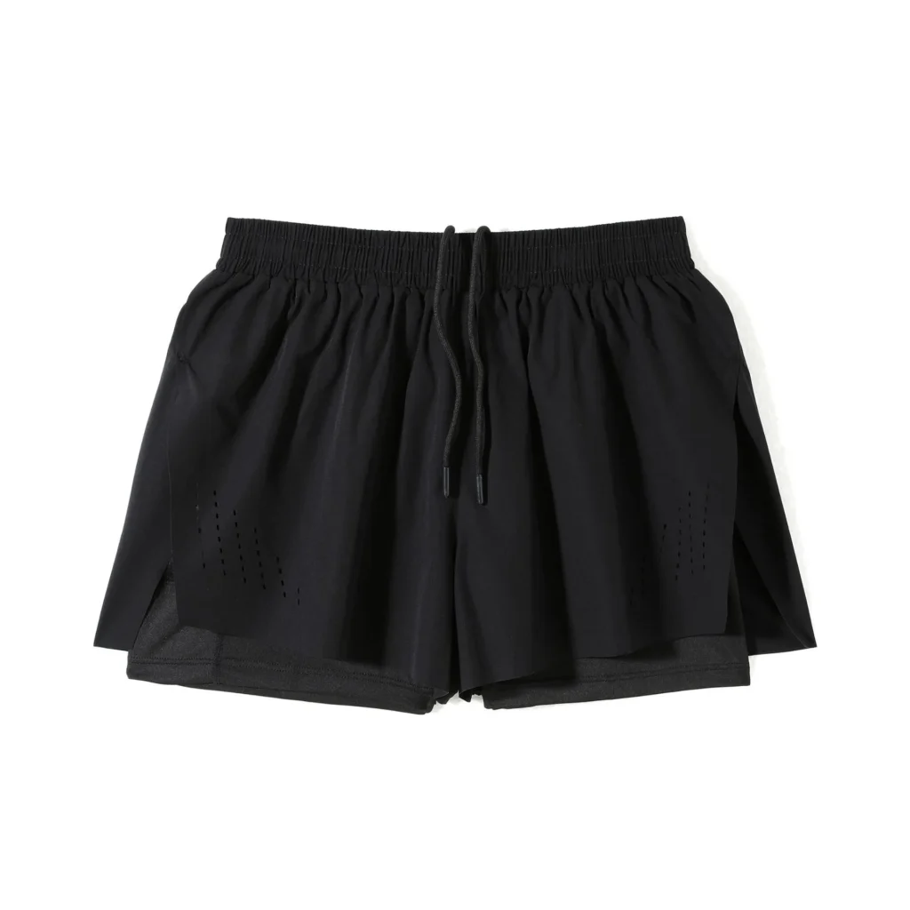 Sports Clothing Suppliers Running Shorts Quick Dry Athletic Shorts with Liner Workout Shorts with Zip Pockets