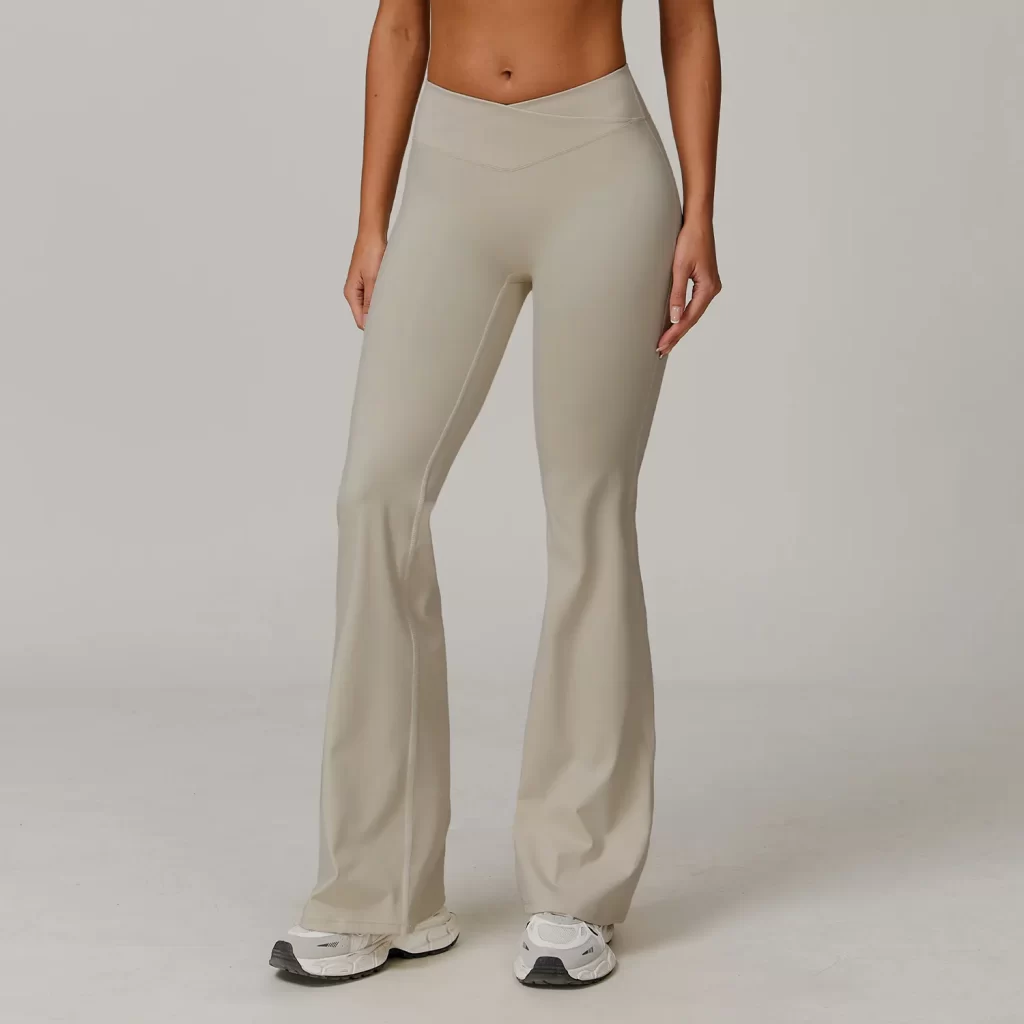 Yoga Pants Suppliers Crossover High Waisted Fitness Flare Pants Sports Apparel Manufacturers Best of Yga Pants Wholesale Fit