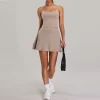 Spark Athletic Custom Active Wear Workout Tennis Skirts with Shorts sportswear clothing manufacturer