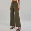 Wholesale Sports Clothing Spark Gym Women Wide Leg Pants wholesale active wear private label fitness apparel manufacturers