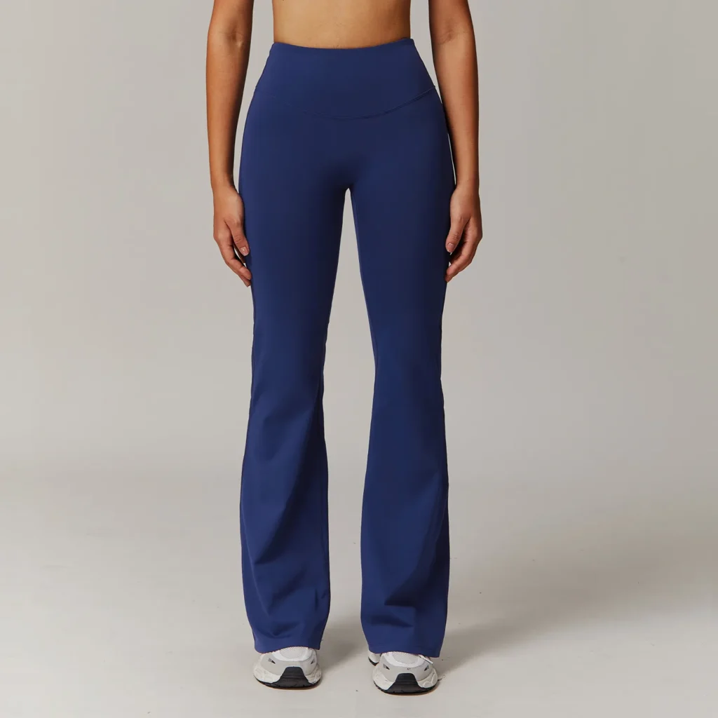 workout leggings no front seam Spark Leggings High Waist Yoga Flared Pants