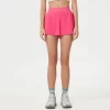 Custom Spark Apparel Tennis Pleated Skirts with Built-in Athletic Shorts athleisure manufacturers wholesale womens activewear private label activewear