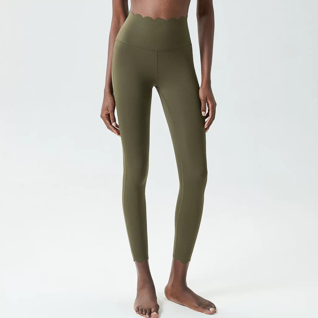 Wholesale Custom Spark Pant Wave Design Yoga Lycra Pants Custom Workout Clothes Best Yoga Pant Lycra Wholesale Lets Gym Leggings