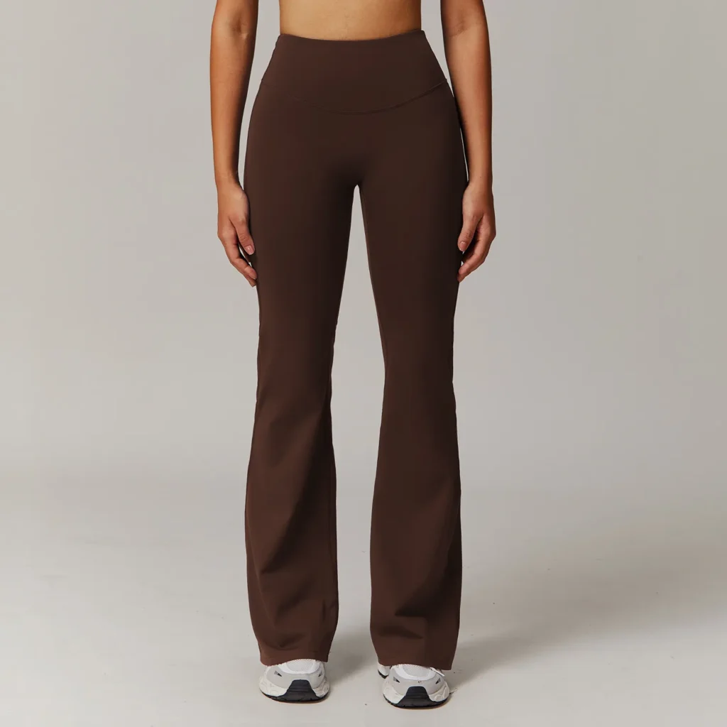 workout leggings no front seam Spark Leggings High Waist Yoga Flared Pants