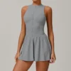 Slim Fit Athletic Dress​ Womens Tennis Golf Dress​ Active Wear Manufacturers Workout Wear Wholesale Women's Yoga Jumpsuit