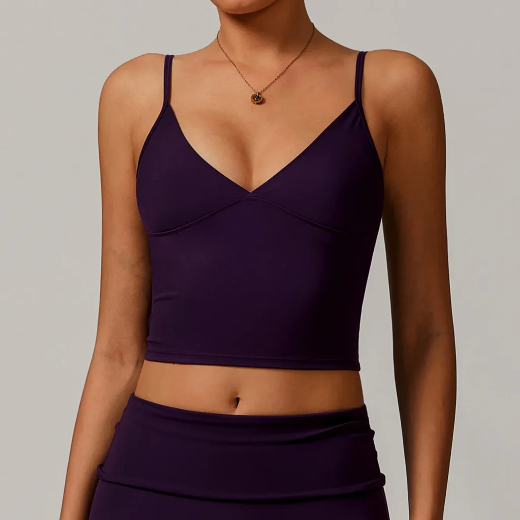 Custom Qorkout Clothing Sportswear Manufacturer Spaghetti Straps Yoga Tank Tops slimming fitness wear gym wear tank top