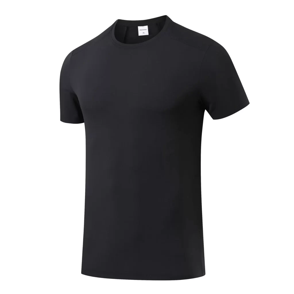 Custom Men's Workout T Shirts Quick Dry Running Short Sleeve Shirts