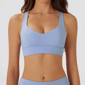 Sports Apparel Manufacturers Women Medium Support Customized Bras Custom Workout Clothes Athletic Apparel Wholesale Suppliers