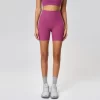 Wholesale Athletic Shorts Ribbed High Waist Bulk Running Shorts wholesale sports clothing custom active wear personalised gym clothing