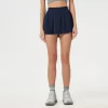 Custom Spark Apparel Tennis Pleated Skirts with Built-in Athletic Shorts athleisure manufacturers wholesale womens activewear private label activewear