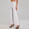 Wholesale Sports Clothing Spark Gym Women Wide Leg Pants wholesale active wear private label fitness apparel manufacturers