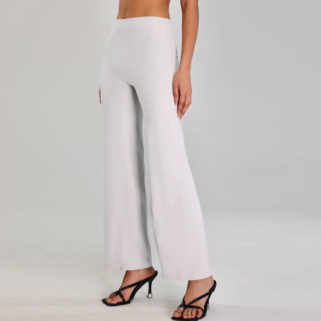 Wholesale Sports Clothing Spark Gym Women Wide Leg Pants wholesale active wear private label fitness apparel manufacturers