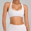 Sports Wear Manufacturing Custom Racerback Sports Bra for Women wholesale women's workout clothing wholesale active wear