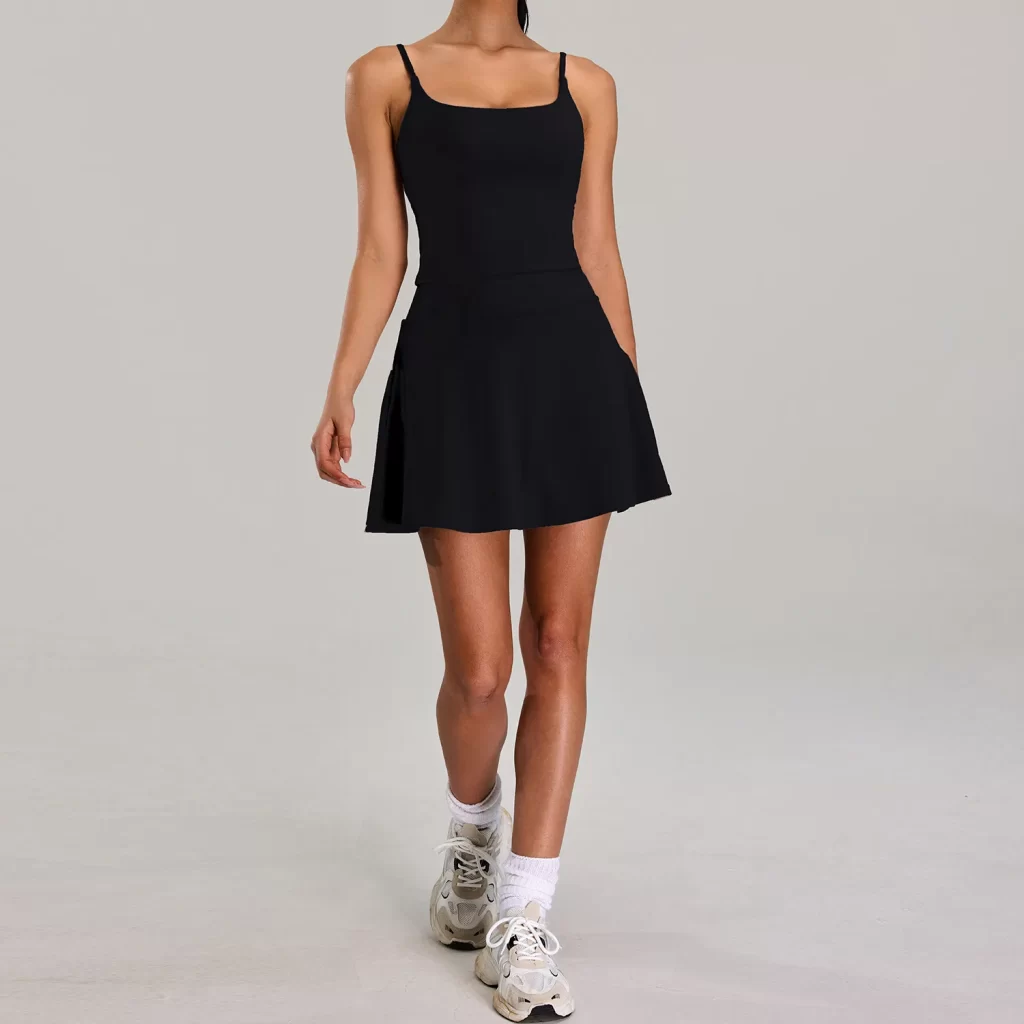 Spark Athletic Custom Active Wear Workout Tennis Skirts with Shorts sportswear clothing manufacturer