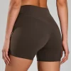Custom Workout Sets Wholesale Gym Shorts No Front Seam Bike Shorts running shorts booty gym clothes manufacturers