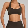 Sports Wear Manufacturing Custom Racerback Sports Bra for Women wholesale women's workout clothing wholesale active wear
