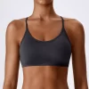 Seamless Workout Sets Activewear Manufacturer Women's Strappy Sports Bra Customized Bras wholesale sports clothing custom active wear