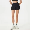 Custom Spark Apparel Tennis Pleated Skirts with Built-in Athletic Shorts athleisure manufacturers wholesale womens activewear private label activewear