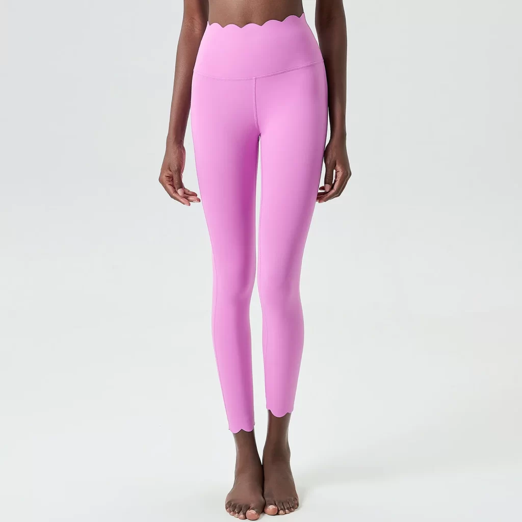 Wholesale Custom Spark Pant Wave Design Yoga Lycra Pants Custom Workout Clothes Best Yoga Pant Lycra Wholesale Lets Gym Leggings