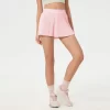 Custom Spark Apparel Tennis Pleated Skirts with Built-in Athletic Shorts athleisure manufacturers wholesale womens activewear private label activewear