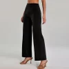 Wholesale Sports Clothing Spark Gym Women Wide Leg Pants wholesale active wear private label fitness apparel manufacturers