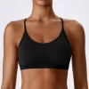 Seamless Workout Sets Activewear Manufacturer Women's Strappy Sports Bra Customized Bras wholesale sports clothing custom active wear